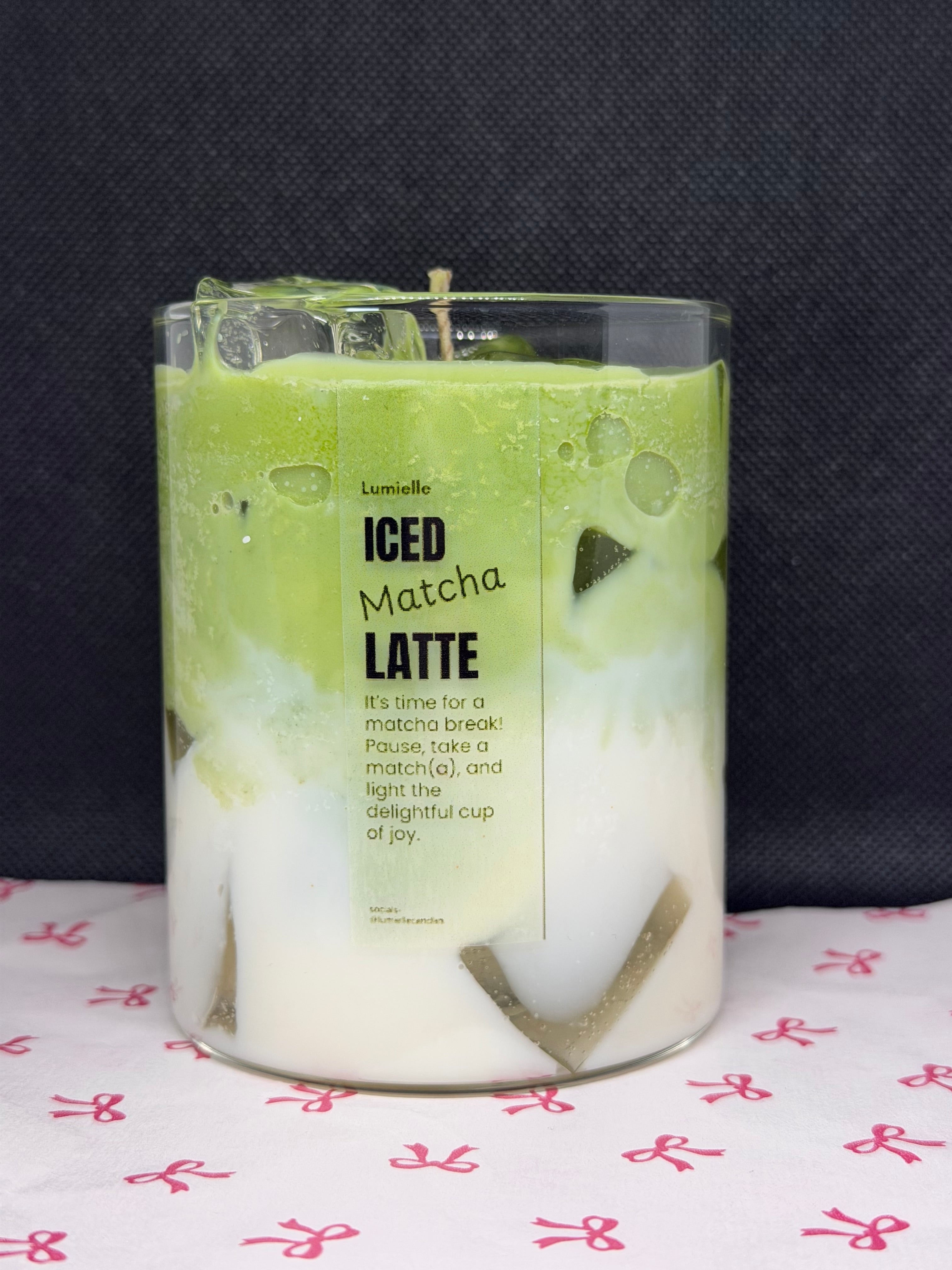 Matcha Latte glacé 🍵