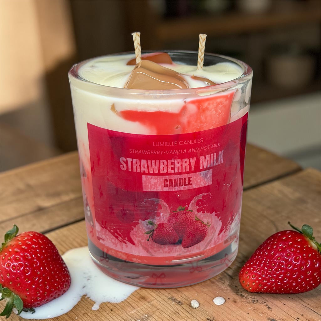 🍓 Strawberry Milk (Candle)