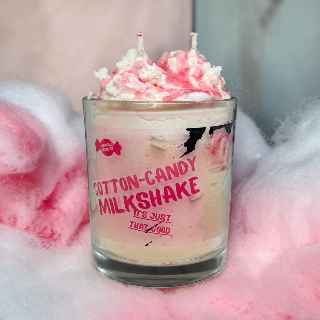 🍬 Cotton Candy Milkshake (Candle)