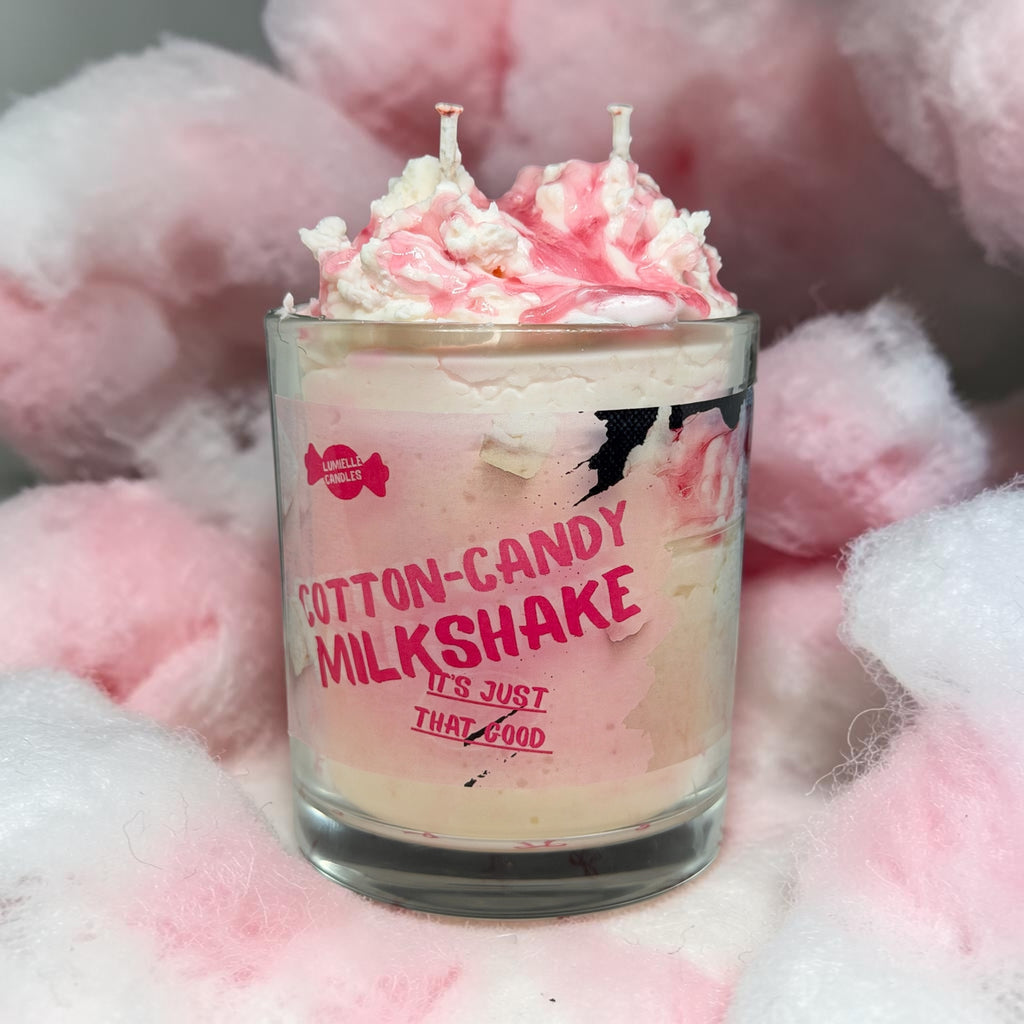🍬 Cotton Candy Milkshake (Candle)