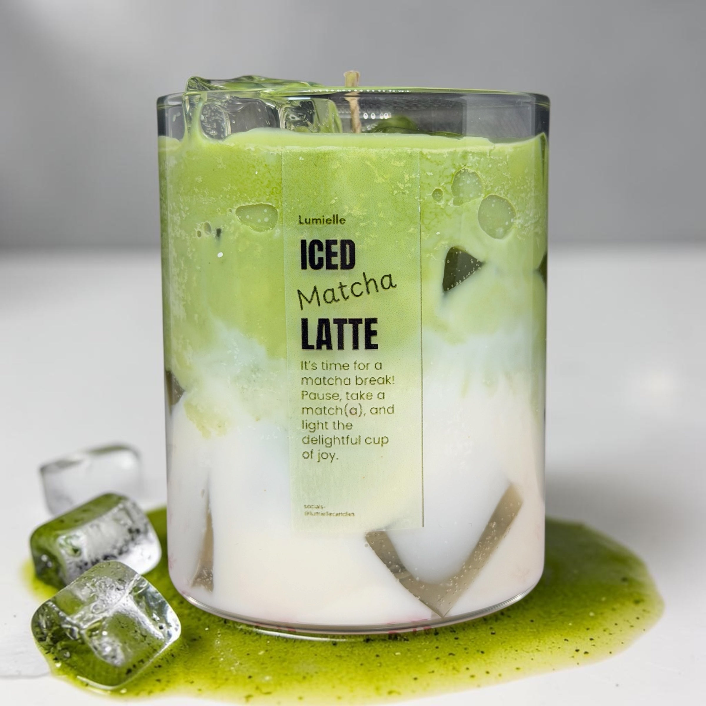 Matcha Latte glacé 🍵