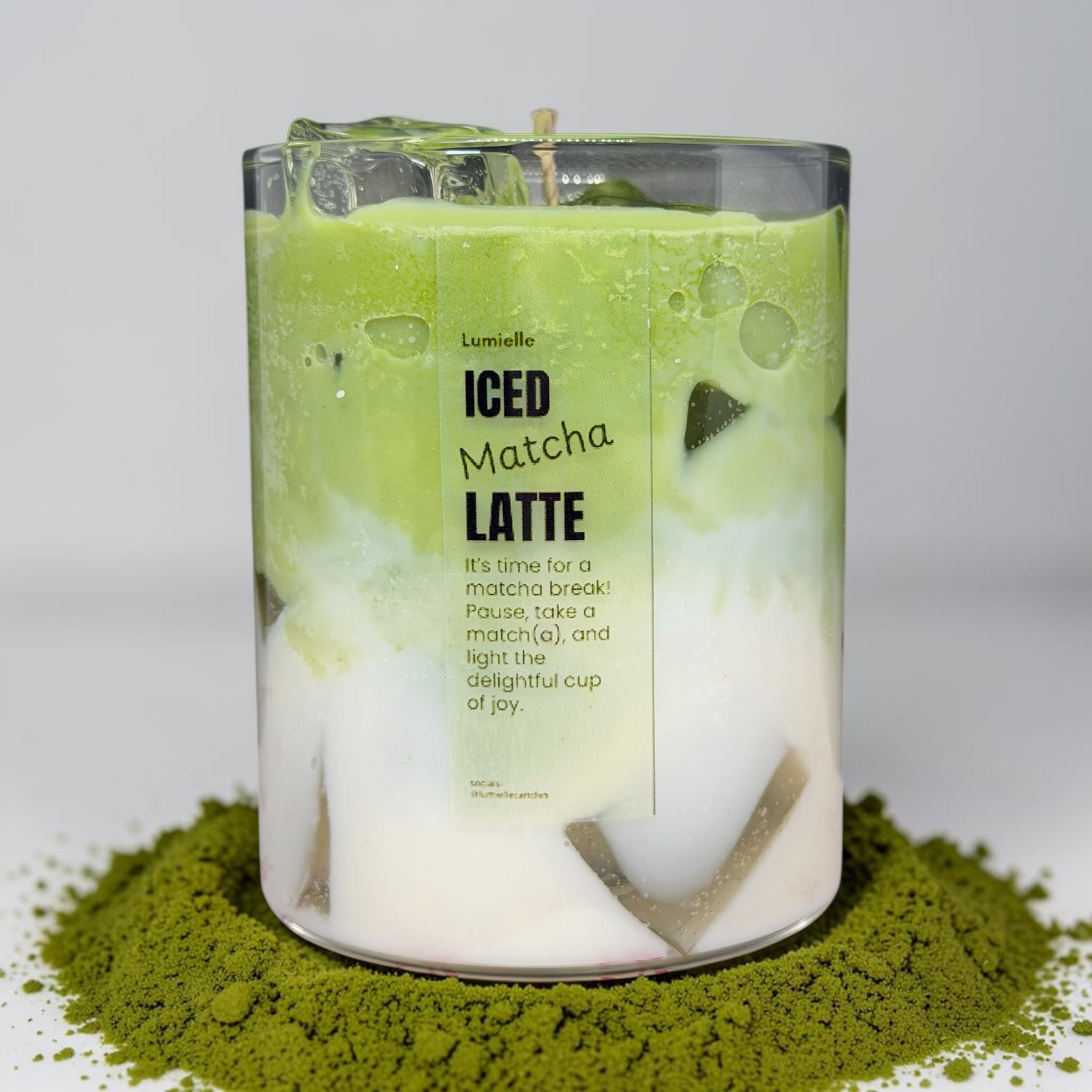Matcha Latte glacé 🍵