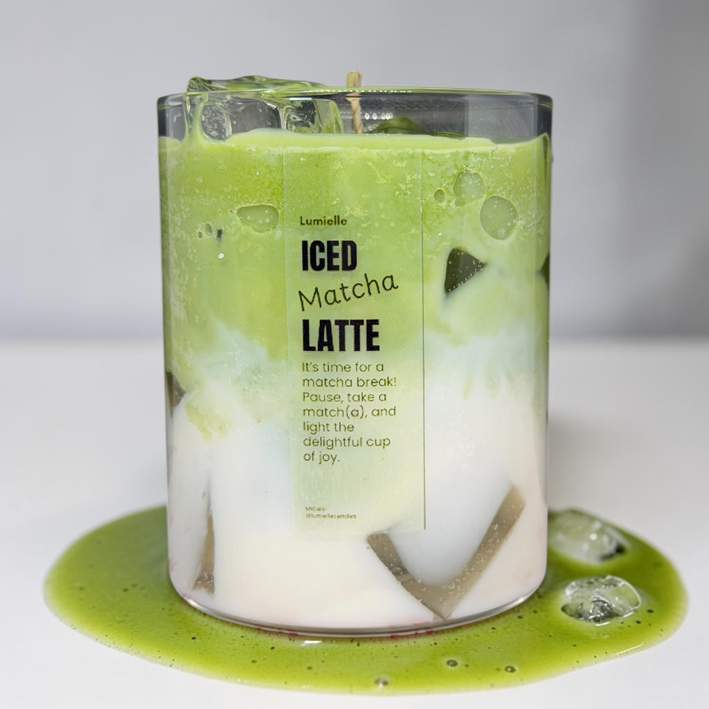 Matcha Latte glacé 🍵