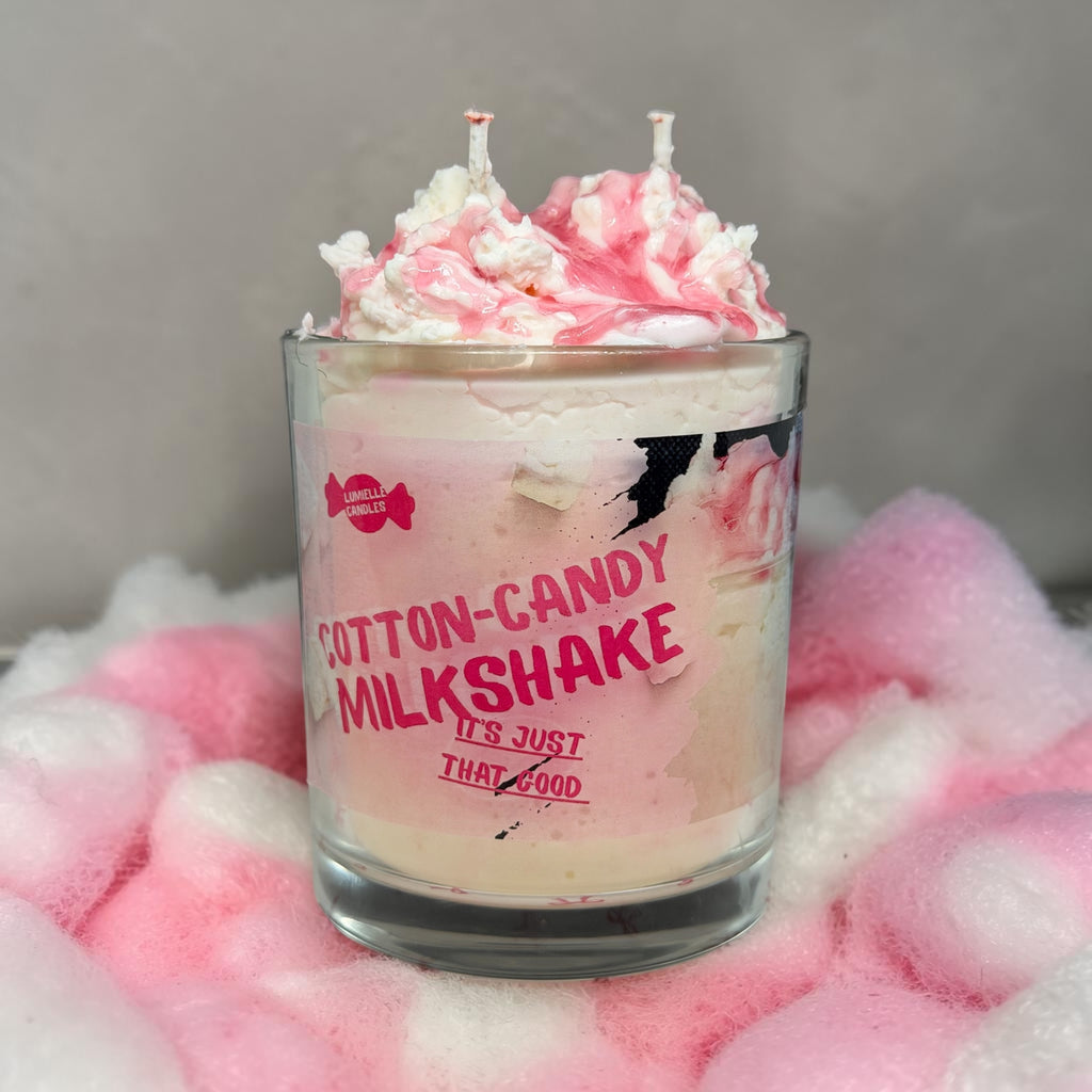 🍬 Cotton Candy Milkshake (Candle)