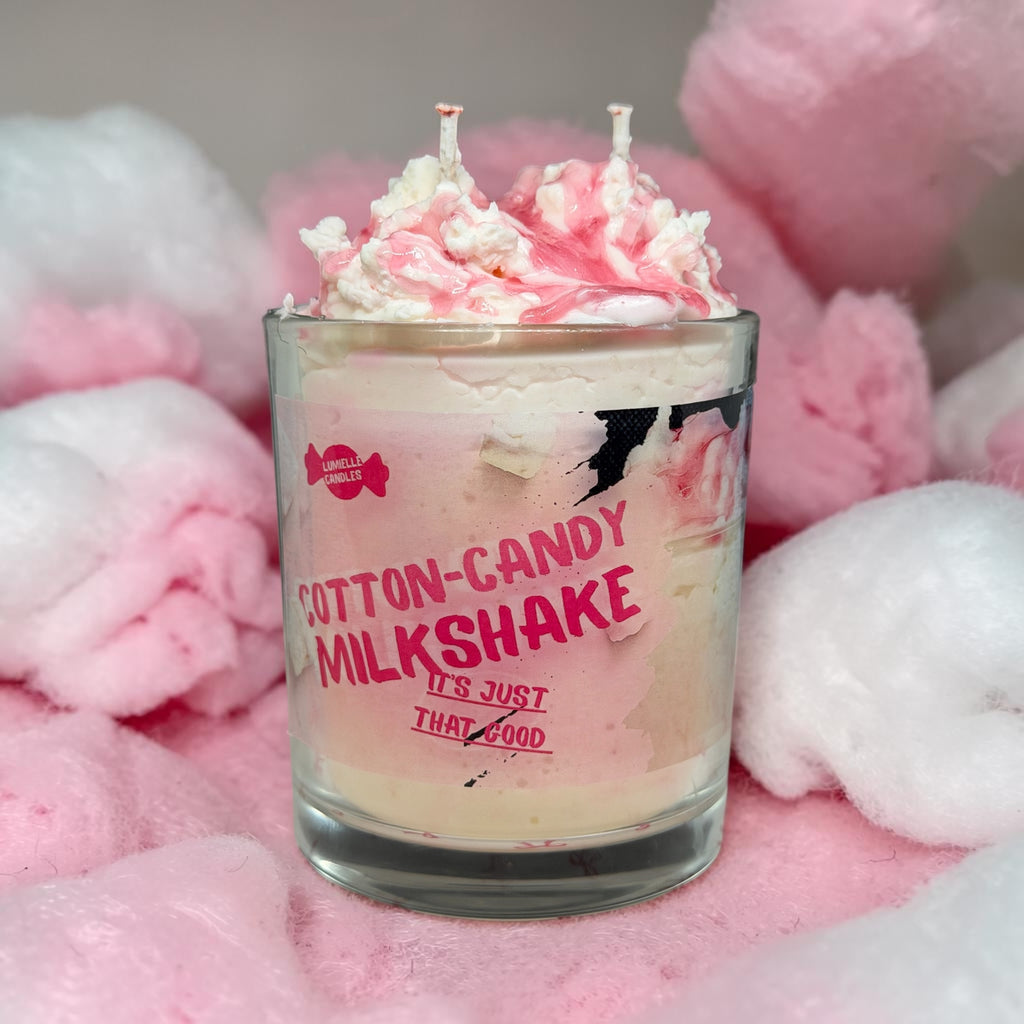 🍬 Cotton Candy Milkshake (Candle)