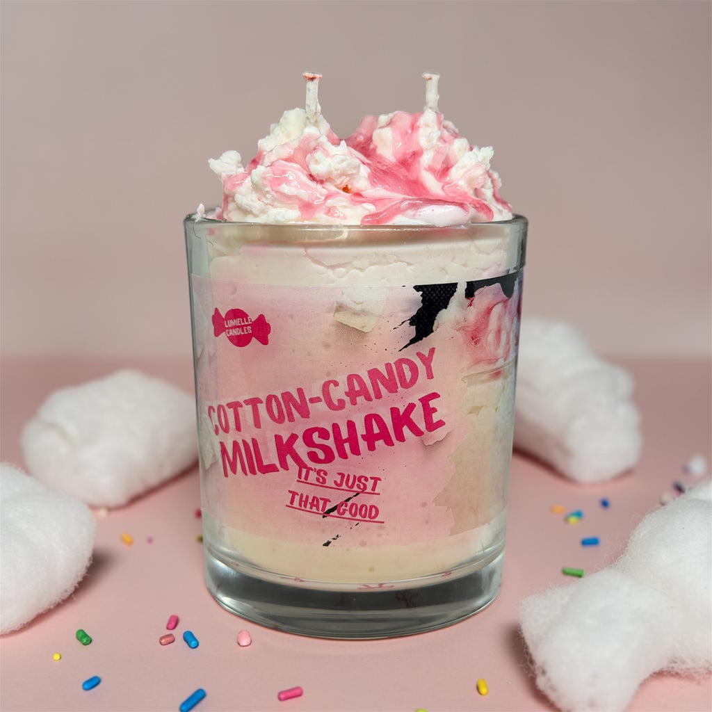🍬 Cotton Candy Milkshake (Candle)