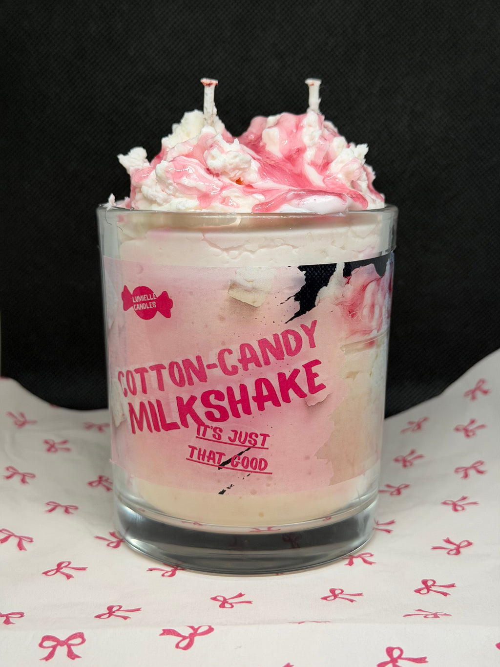 🍬 Cotton Candy Milkshake (Candle)
