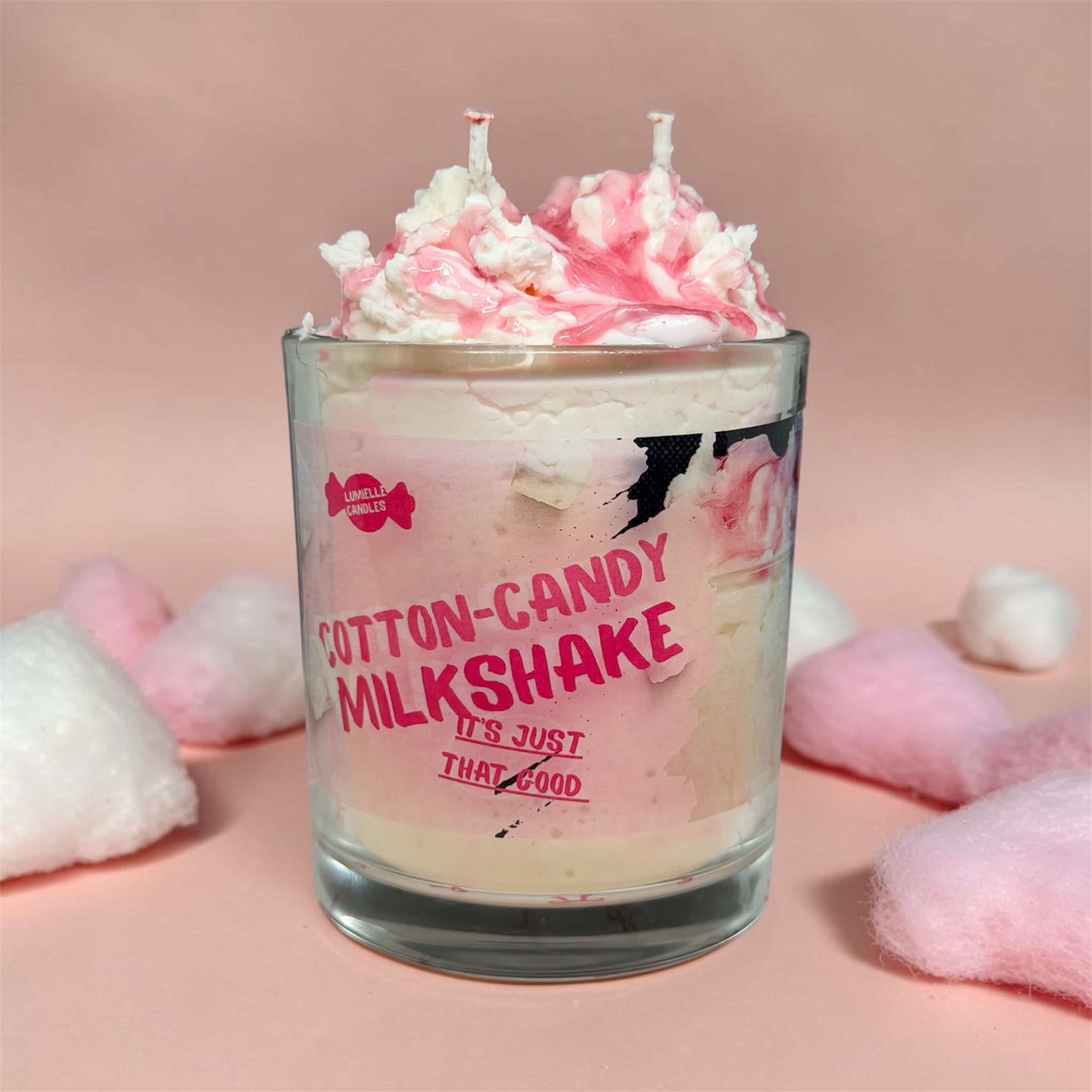 🍬 Cotton Candy Milkshake (Candle)